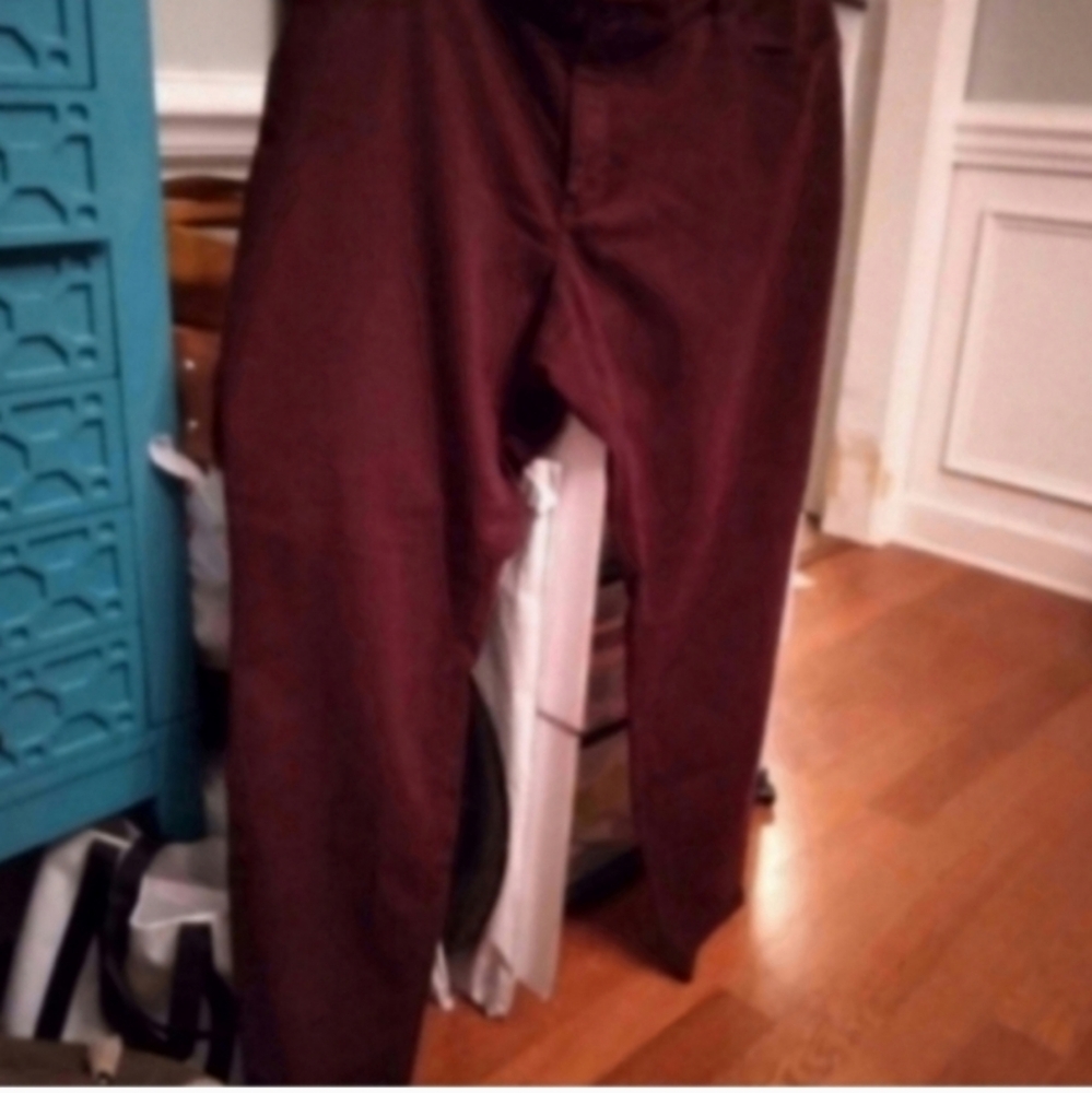 Old Navy Rock Star Pants Women's 24(2-3X) Brown Inseam 31" EUC Casual